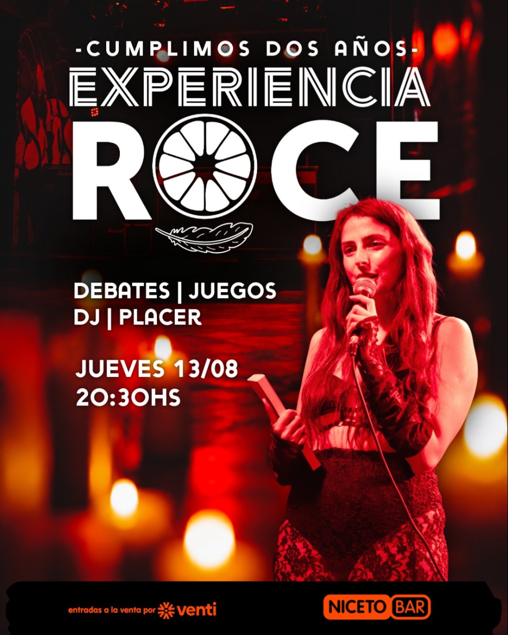 EXPERIENCIA ROCE en Niceto Bar