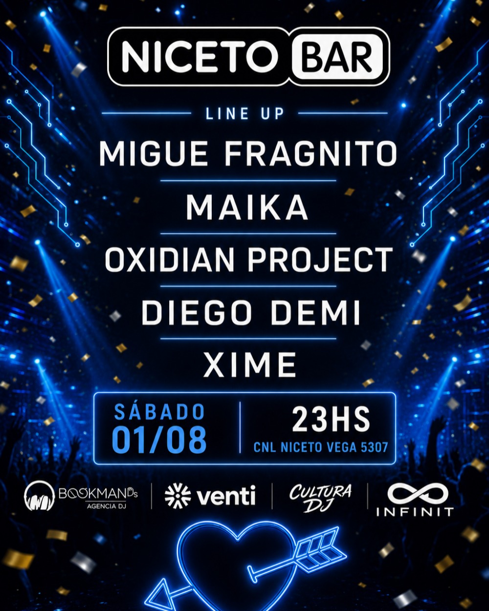 iLoveTech 1 AGO en Niceto Bar