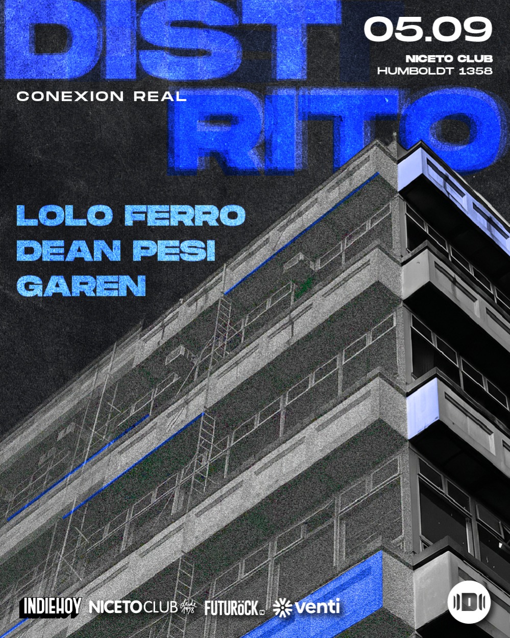 DISTRITO produce 5 SEP en Humboldt | Niceto Club