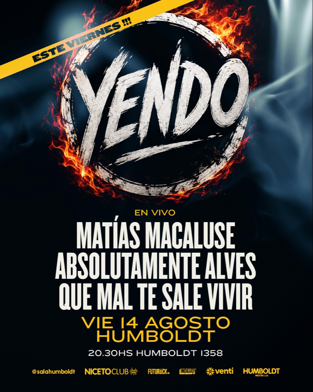 Yendo en Humboldt | Niceto Club