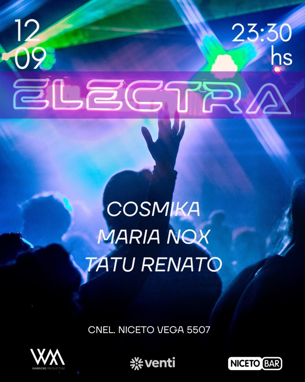 Electra en Niceto Bar