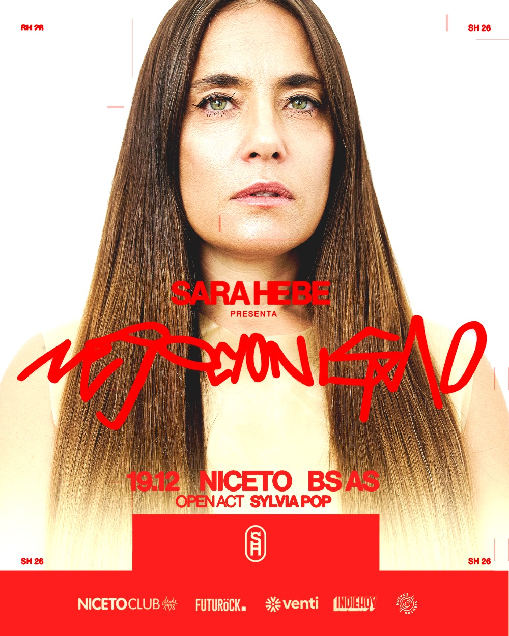 Sara Hebe Presenta Negocionismo en Bs As en Niceto Club