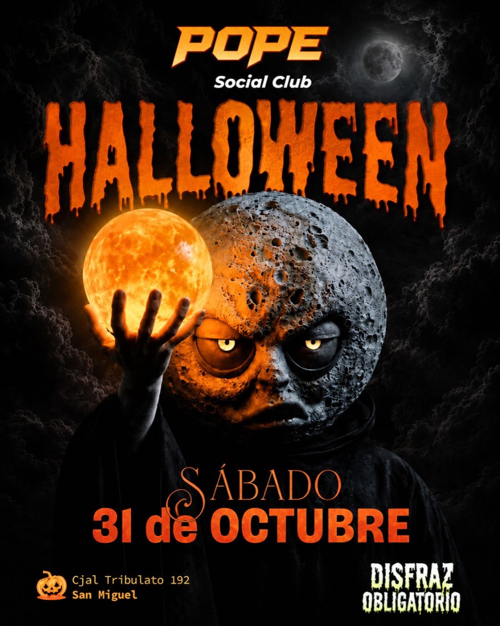 POPE HALLOWEEN – FULL CACHENGUE | SABADO