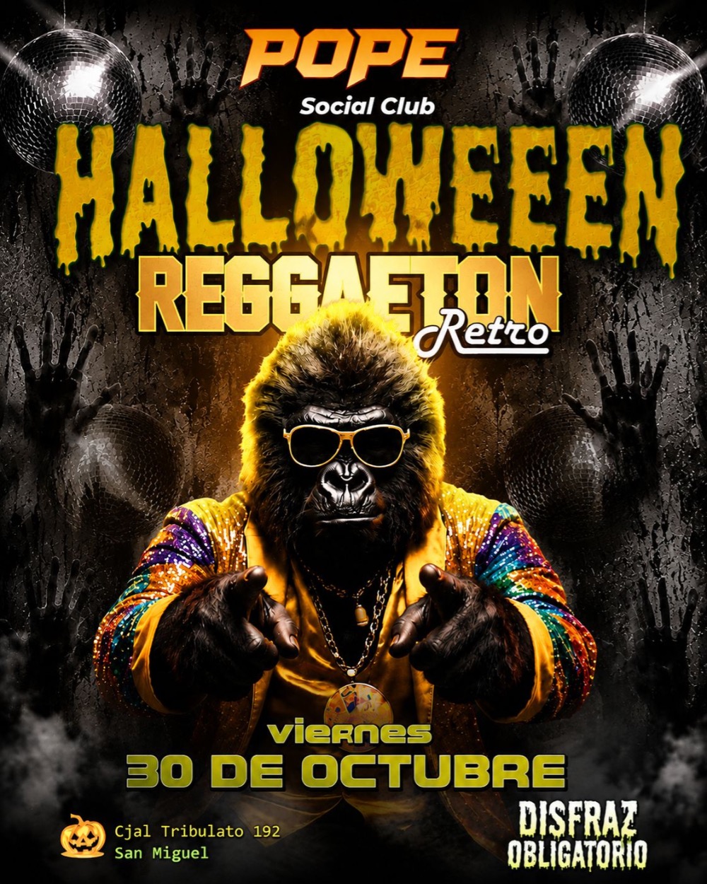 POPE HALLOWEEN–  REGGAETON RETRO 2000 | VIERNES
