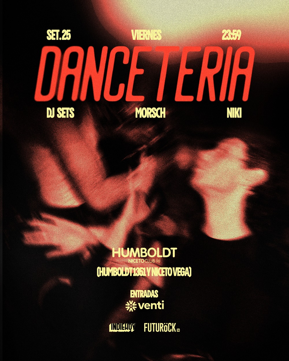 DANCETERIA en Humboldt | Niceto Club (+18 años)