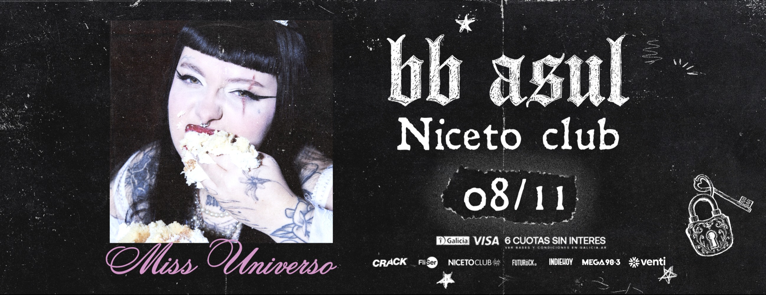 BB ASUL en Niceto Club (+18 años)