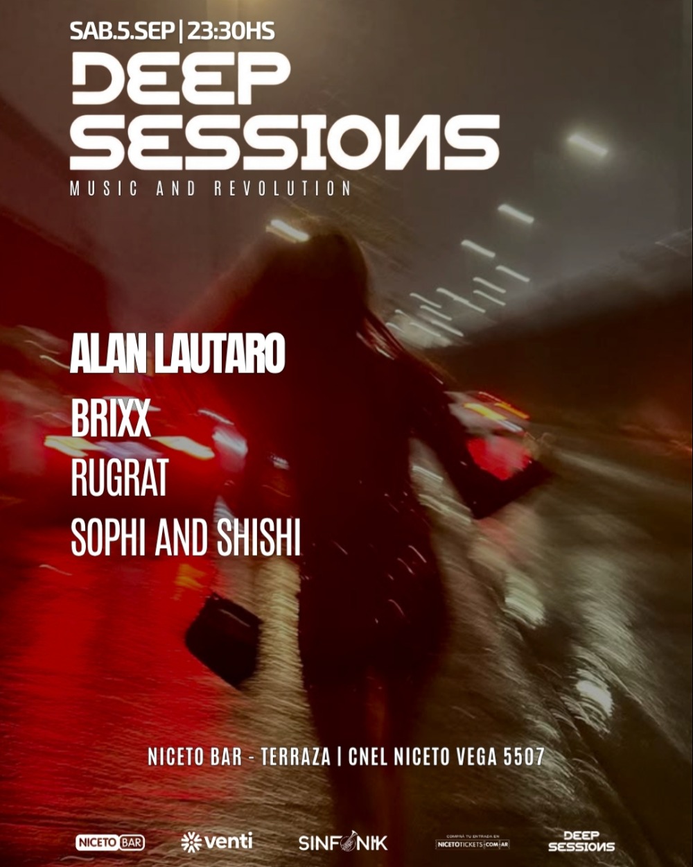 DEEP SESSION #16 en Niceto Bar