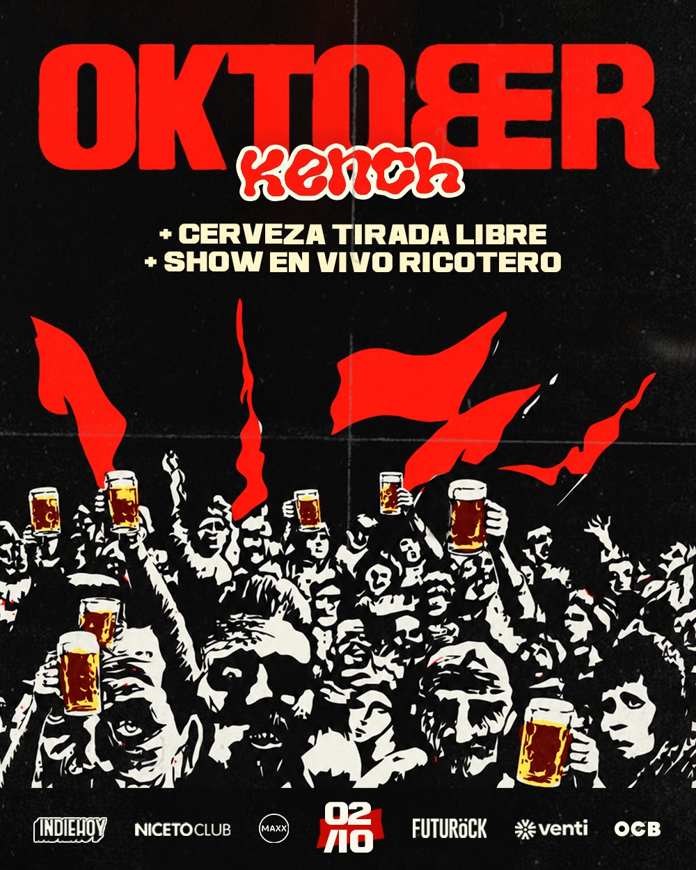 OKTOBER KENCH en Niceto Club