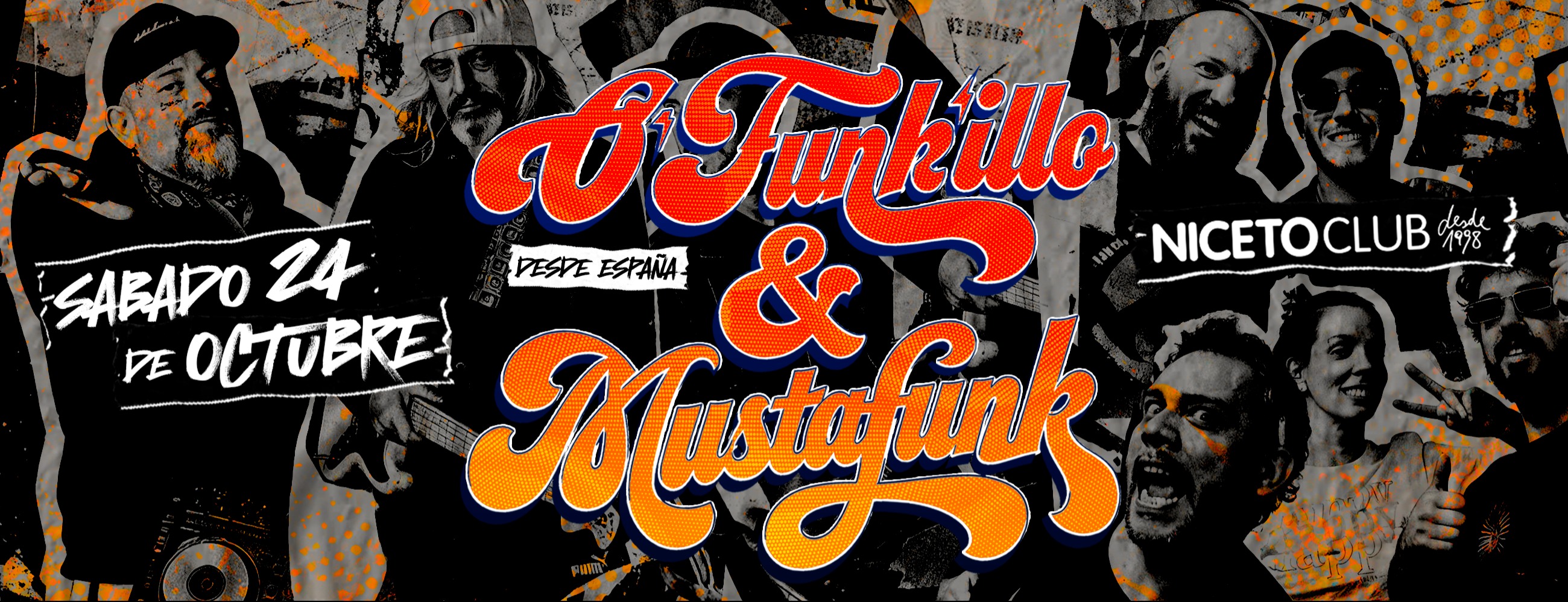 Mustafunk 24 OCT en Niceto Club (+18 años)