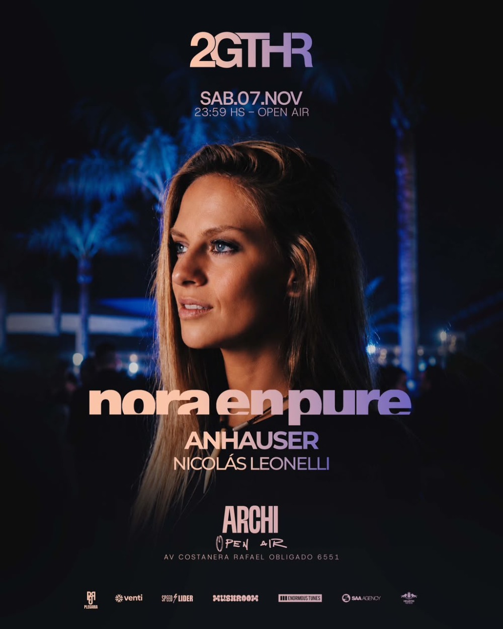 NORA EN PURE x 2GTHR - ARCHI OPEN AIR | 07.11