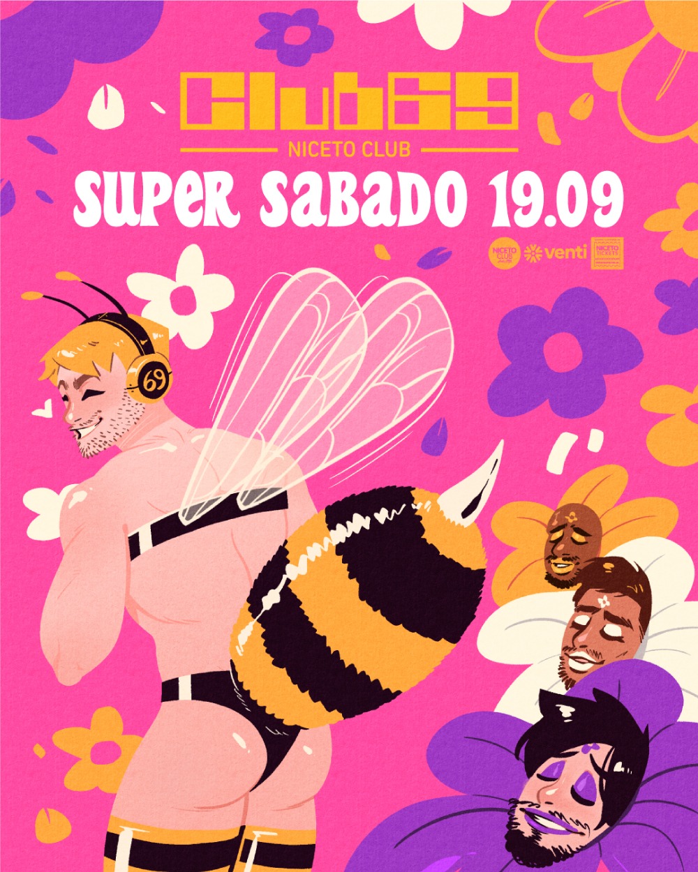 Club 69 | 19 SEP en Niceto Club (+18 años)