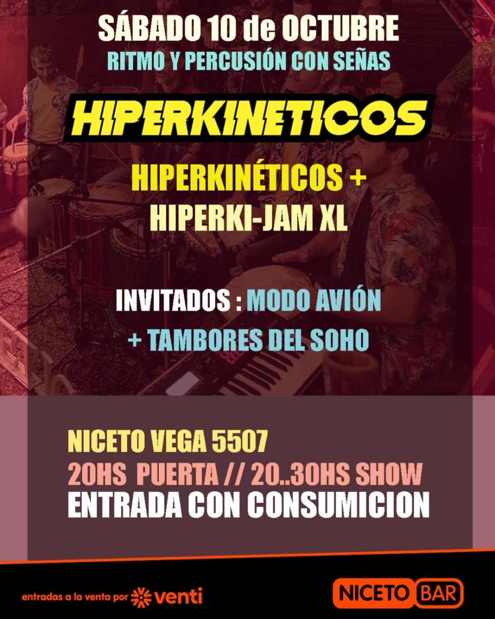 Hiperkineticos en Niceto Bar