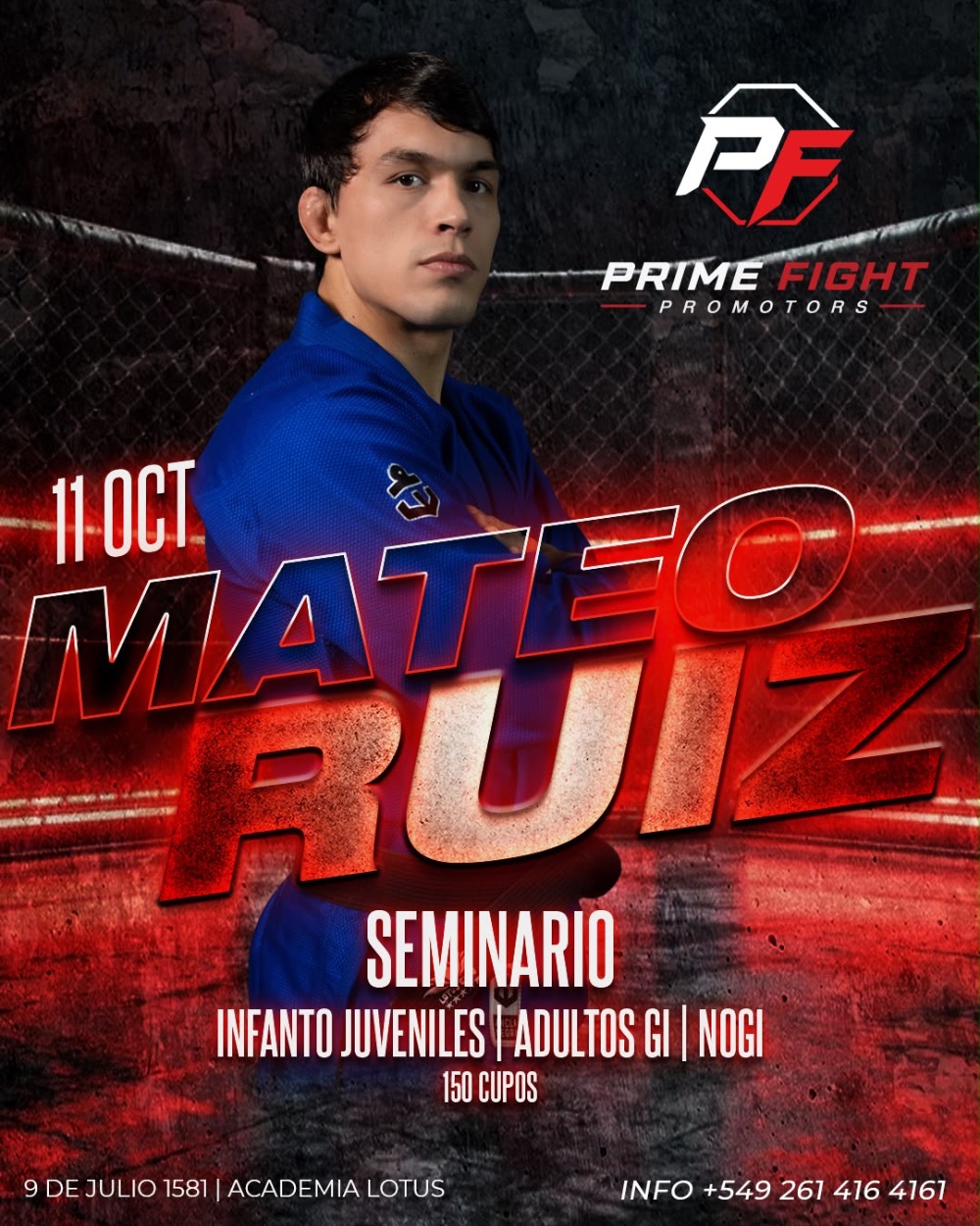 Seminario MATEO RUIZ - Campeón Word ACBJJ 2026