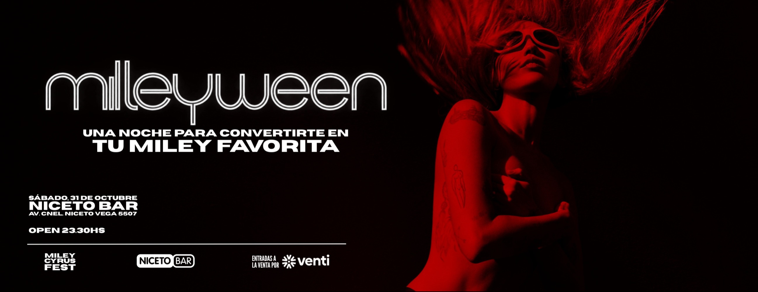 Miley Cyrus Fest — Edición Mileyween en Niceto Bar