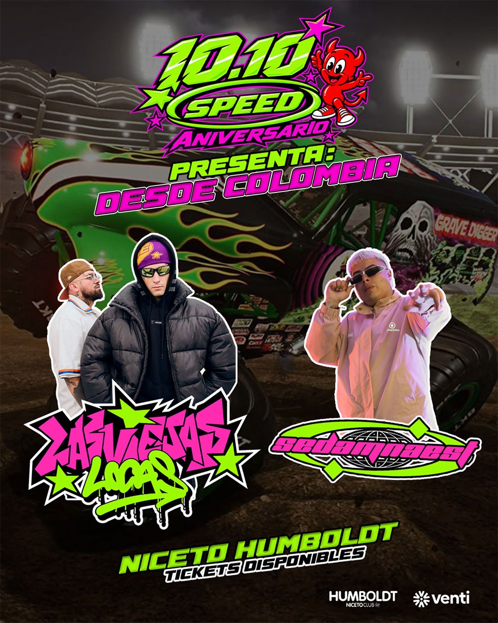 SPEED ANIVERSARIO en Niceto Club