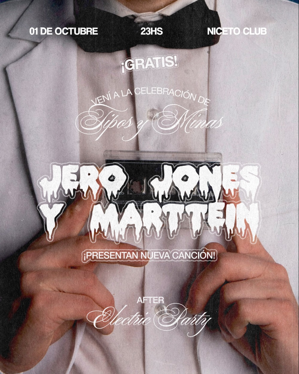 JERO JONES y Marttein en Niceto Club