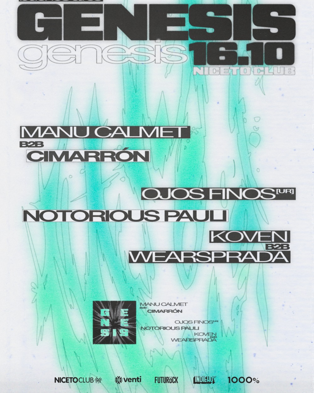 GENESIS VOL. 2 EN NICETO CLUB