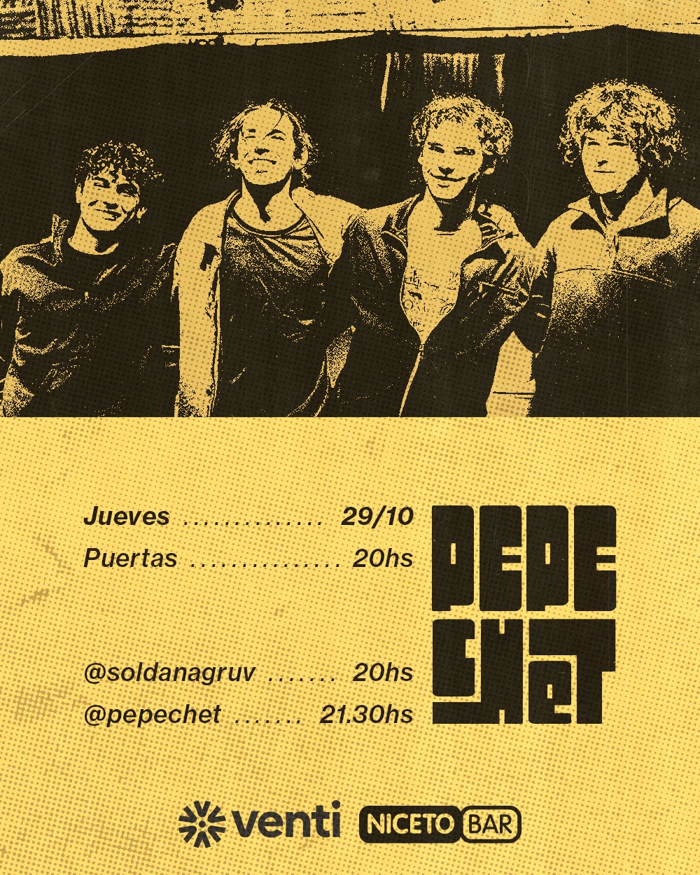 Pepechet y Soldana en Niceto Bar