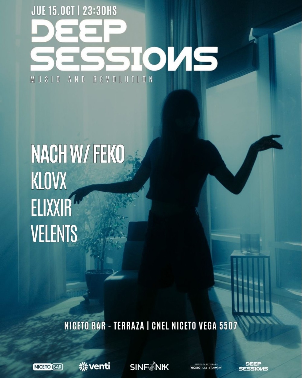 DEEP SESSION #20 en Niceto Bar