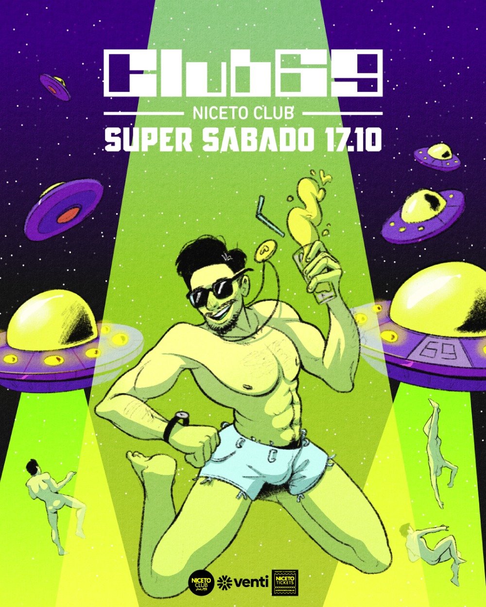 Club 69 | 17 OCT en Niceto Club (+18 años)