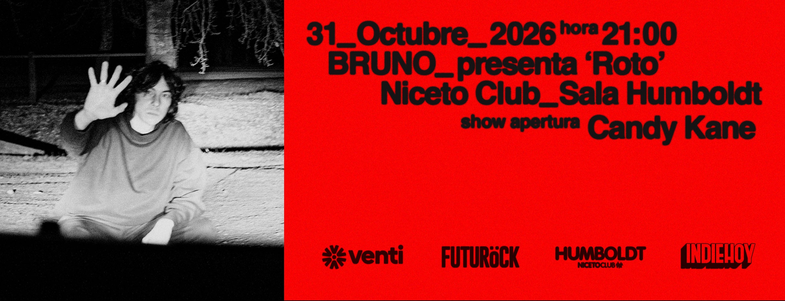 BRUNO ALBANO en Humboldt | Niceto Club (+18 años)