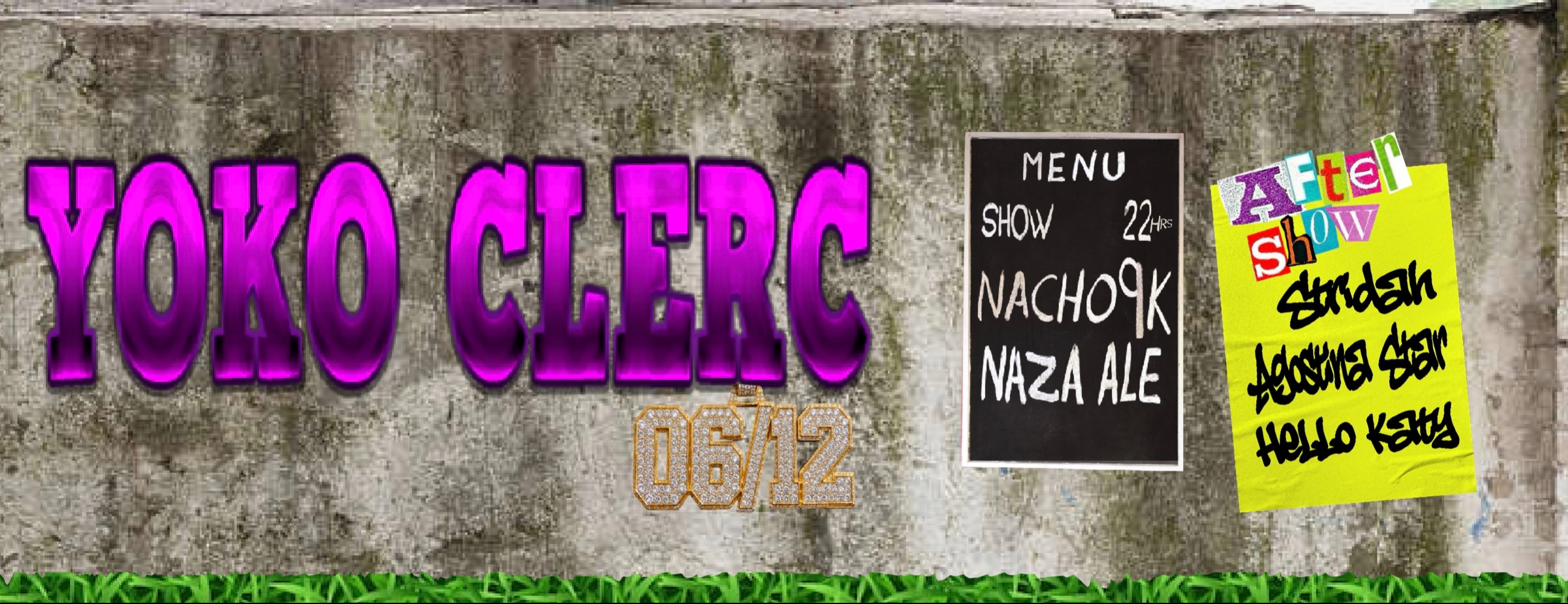 YOKO CLERC en Humboldt | Niceto Club (+18 años)