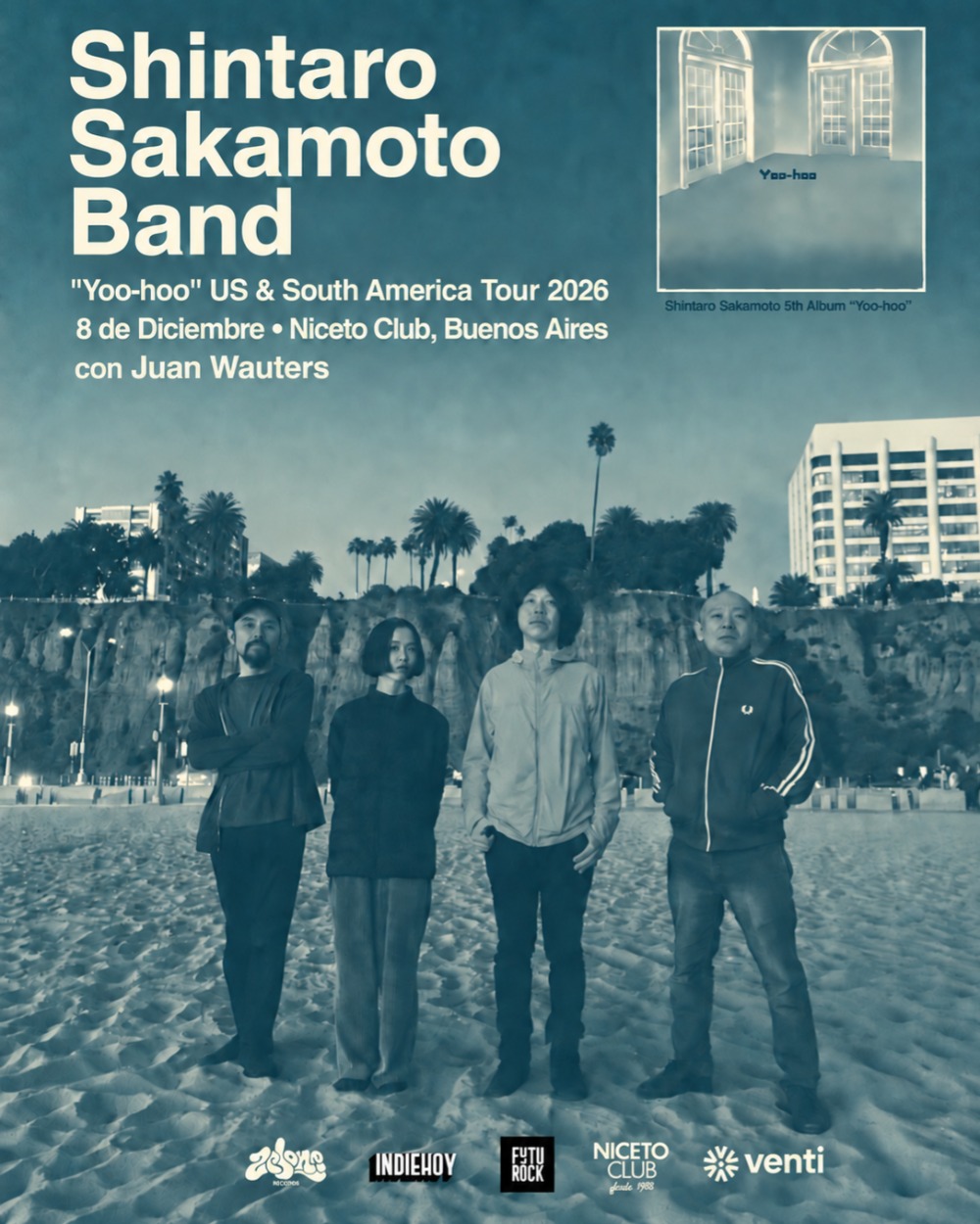 Shintaro Sakamoto en Niceto Club (+18 años)