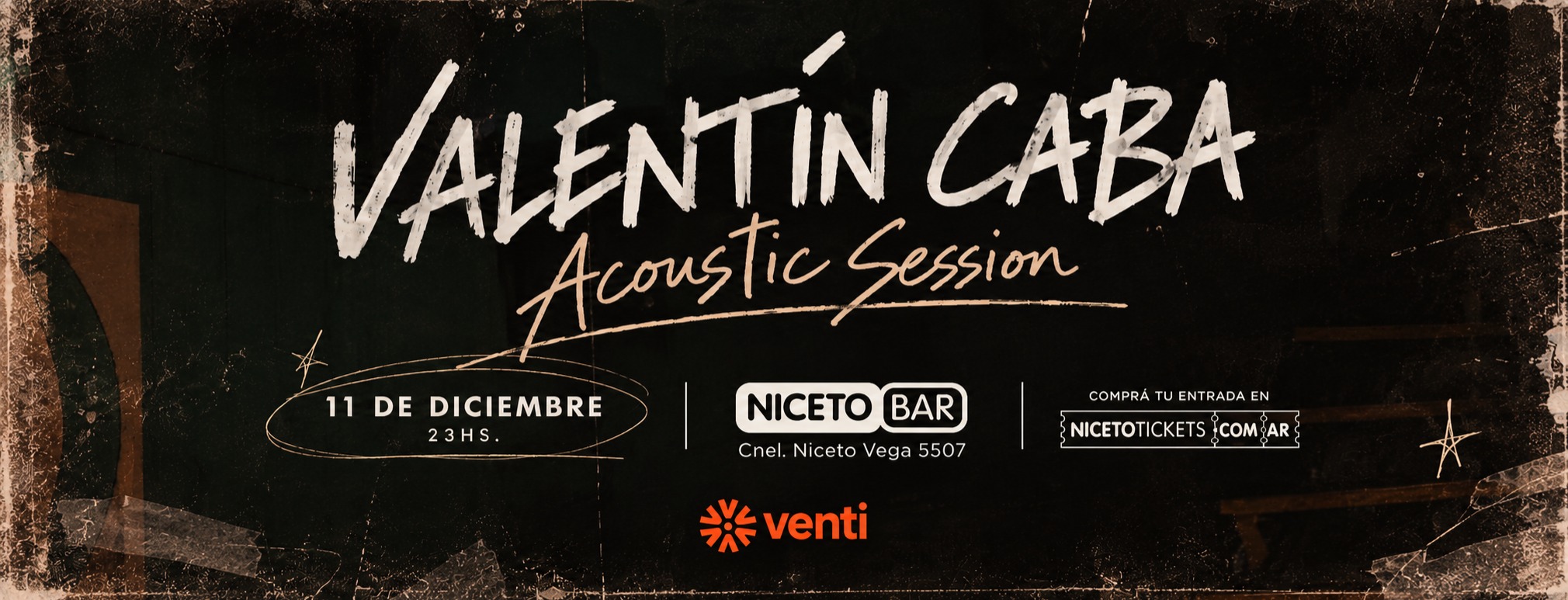 Valentín Caba - Acoustic Session en Niceto Bar
